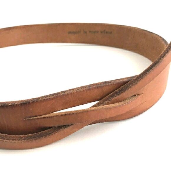 VTG leather knot belt main image 7